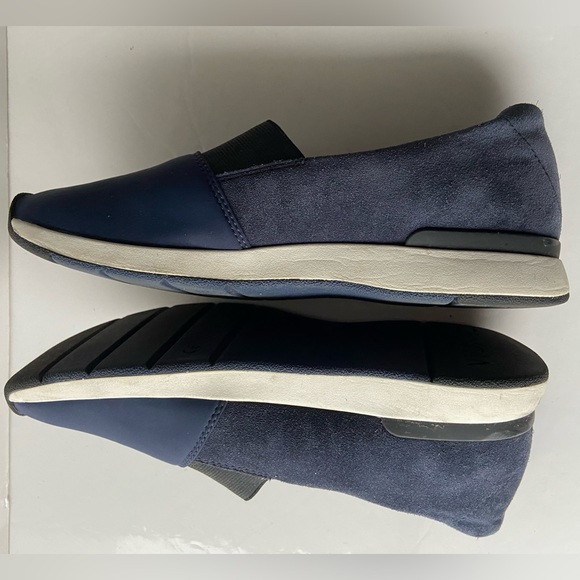 Vionic Blue Womens Leather Neoprene Cameo Loafer Sz 7 - Picture 5 of 8